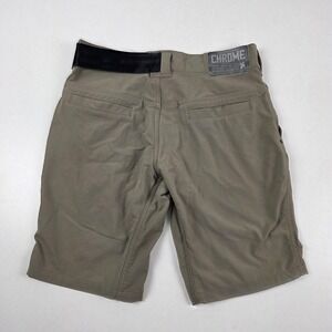 Chrome Industries Shorts Mens 30 Beige Chino Stretch Utility Casual Cycling